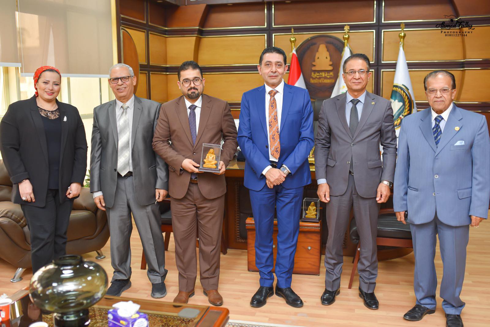 تبادل خبرات وشراكات جديدة… وفد جامعة المثنى في زيارة لكلية التجارة بجامعة المنصورة