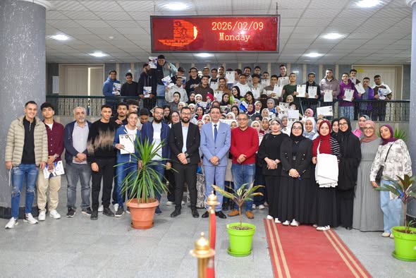مركز التدريب الإداري بتجارة المنصورة يحتفل بتخريج دفعة جديدة من دورة المصطلحات الإنجليزية